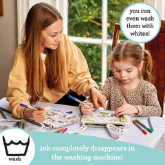 eatsleepdoodle playful patterns canvas bag inspires imaginative coloring sessions.