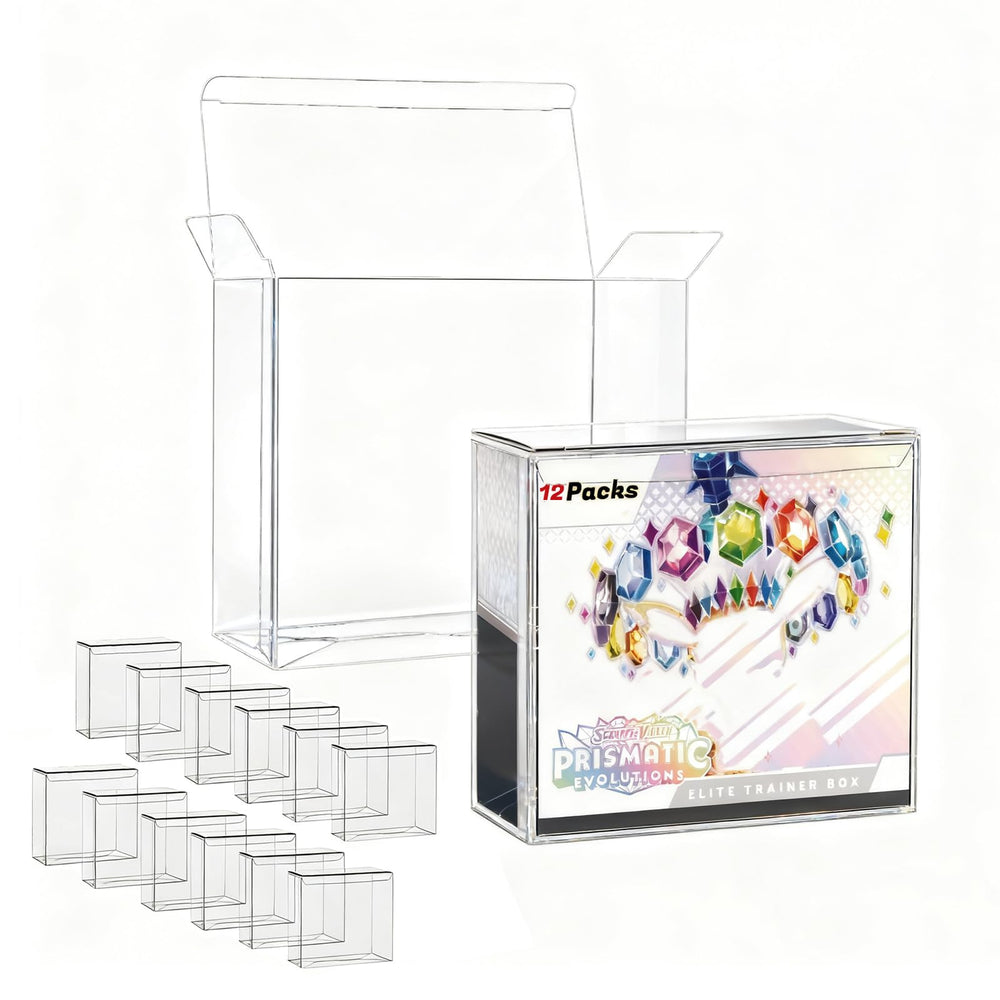 EAVAN PKMN ETB protector in flat-pack form guards collectibles during storage.