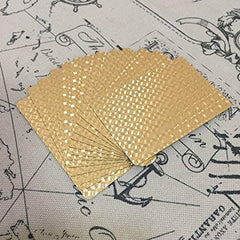 EAY Gold Waterproof Playing Cards close-up of diamond texture and gold sheen
