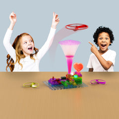 E-Blox fan and light show project creates dynamic visuals for storytelling.