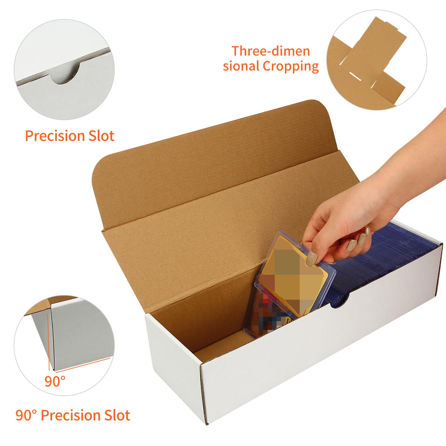EBOAUSI 4-pack assembly-step demonstrates tool-free setup