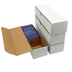 EBOAUSI 4-pack trading card box front view for organized storage