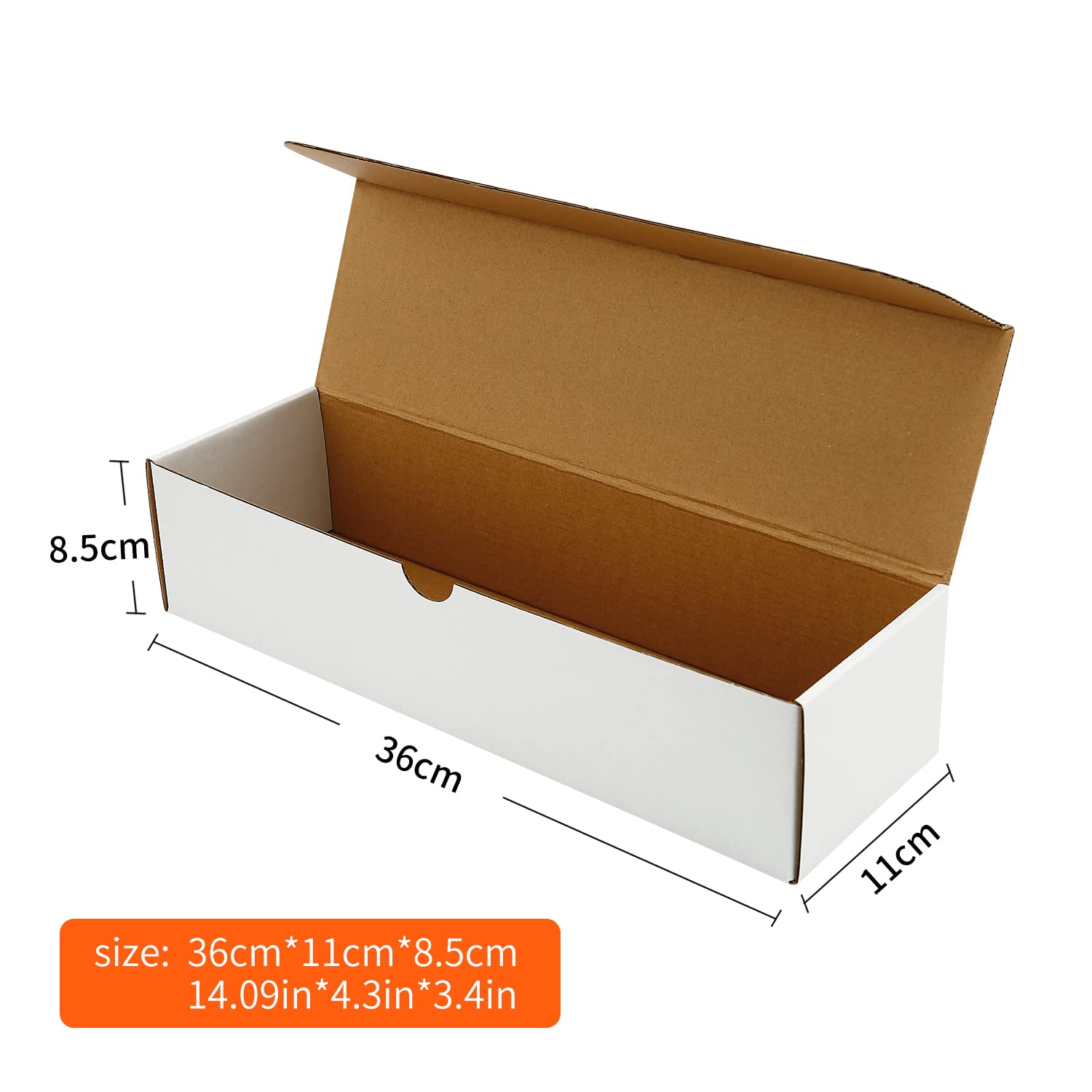 EBOAUSI 4-pack box open lid shows easy card access
