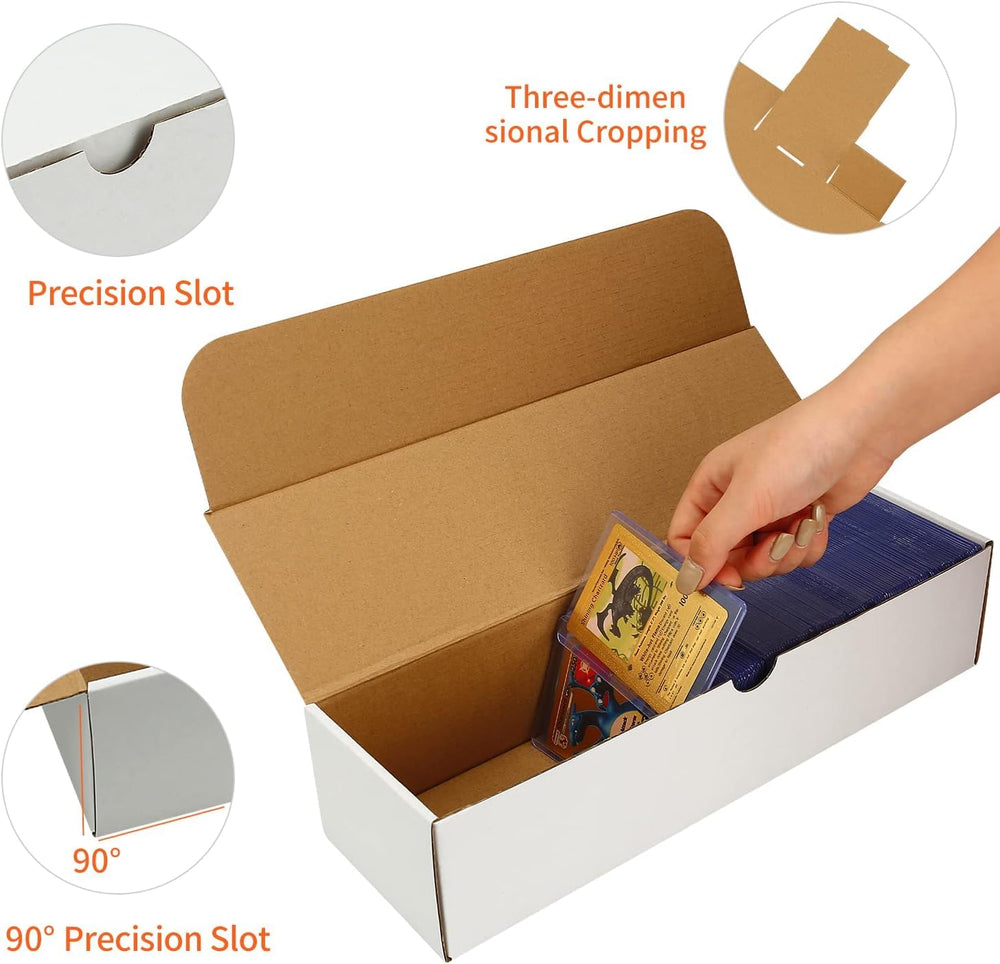 EBOAUSI assembly-ready box mid-assembly with no glue required.