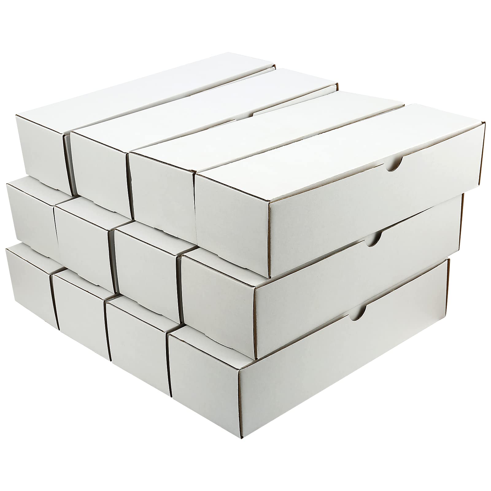EBOAUSI top-loader box open showing organized card storage for collections.