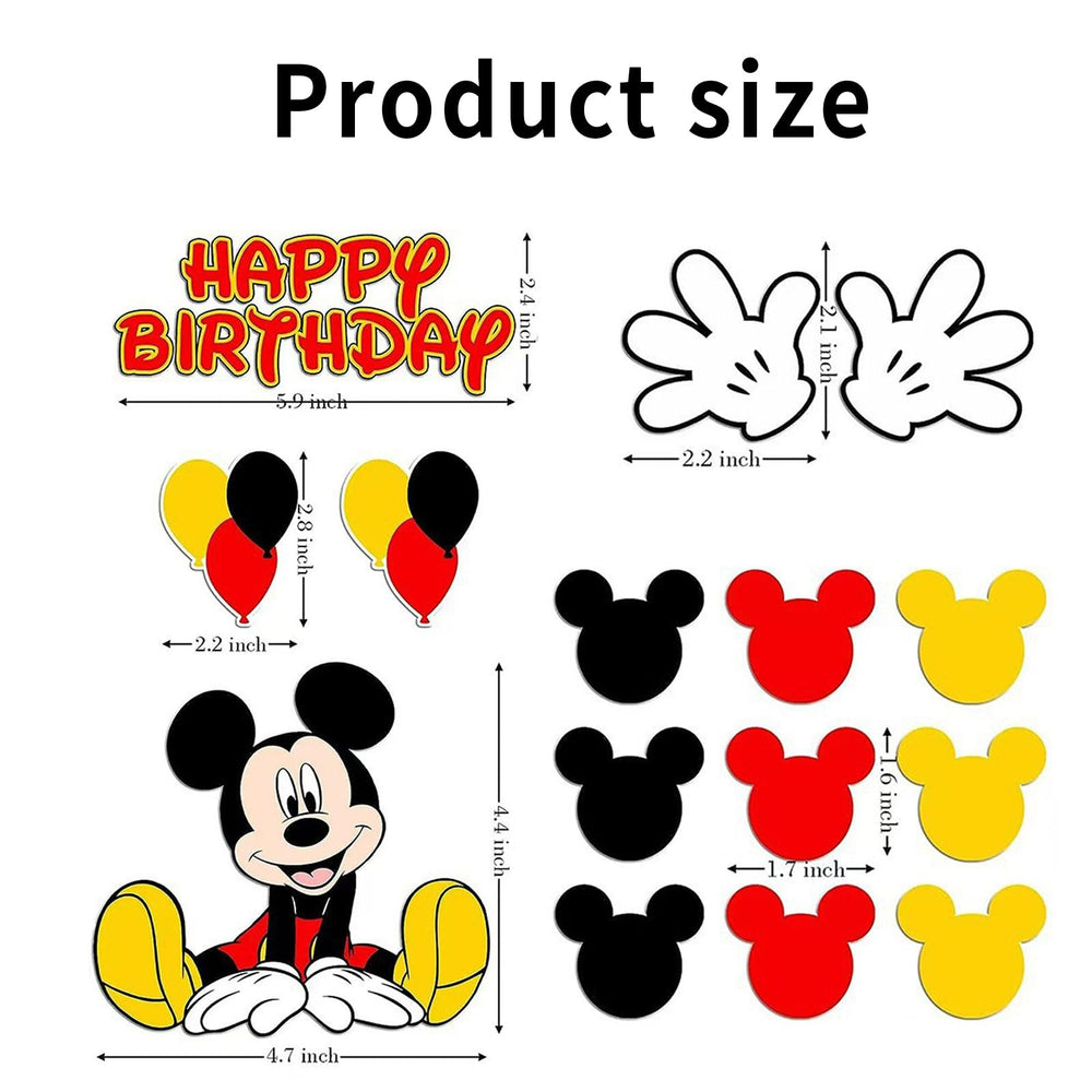 EBWHOLE party decorations with mouse design, adds playful flair to celebrations.
