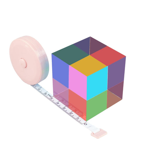 ECBANLI CMY color cube side angle shows shifting hues for light learning