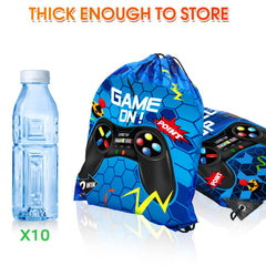 Eccliy gamer party bag set is durable polyester that resists wear