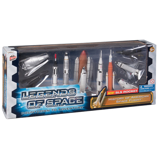 Echo Toys Legends Space Countdown Mercury Atlas replica for tactile history exploration