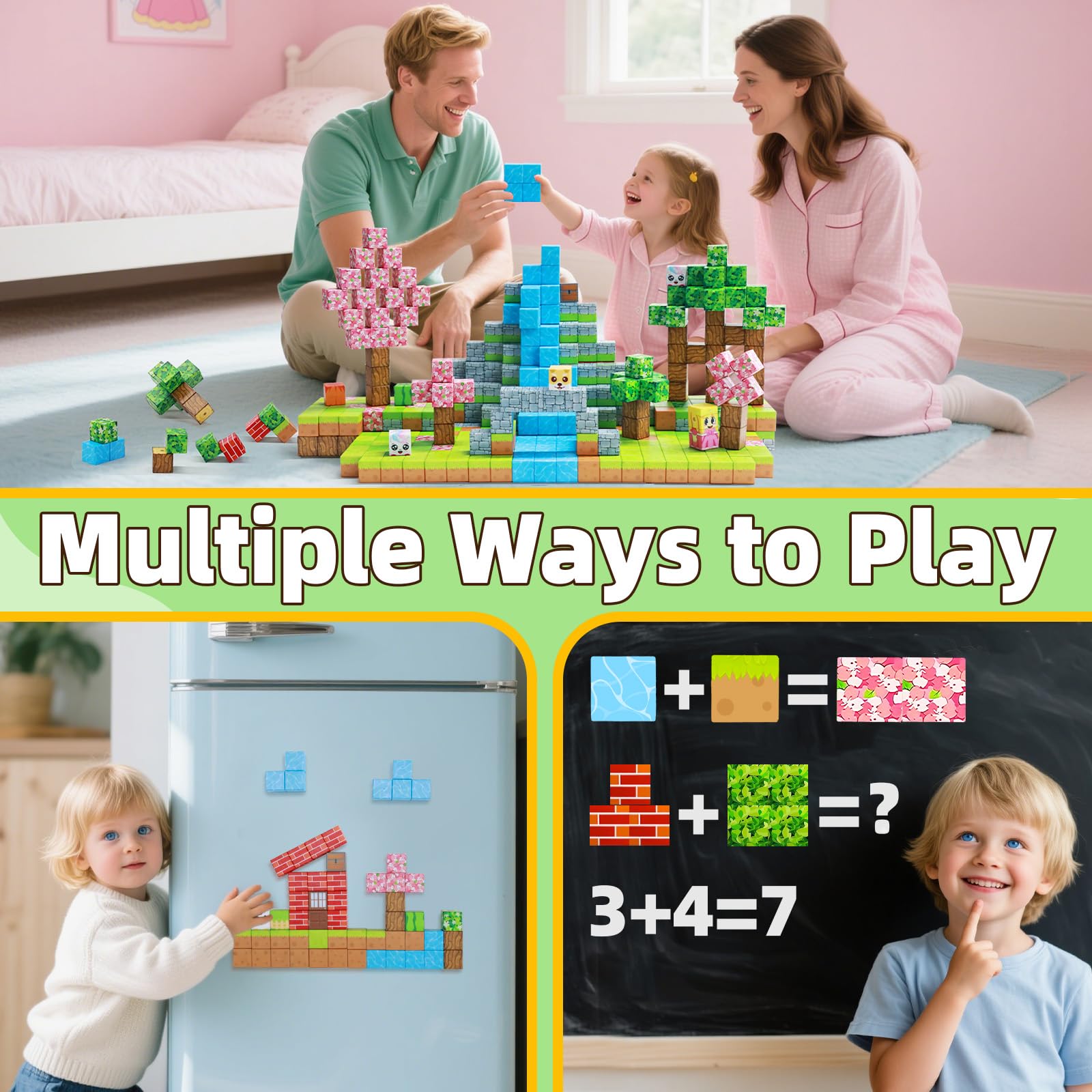 EchoPlan packaging box with bright pieces ready for screen-free learning moments.