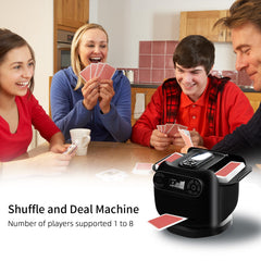 Echtur portable shuffler suited for home and clubs