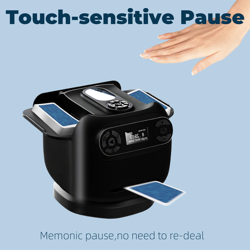 Echtur enclosed safe design reduces card leakage during play