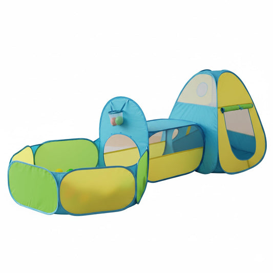 Eclathex 3-in-1 play tent pop-up for quick, ready-to-play setup