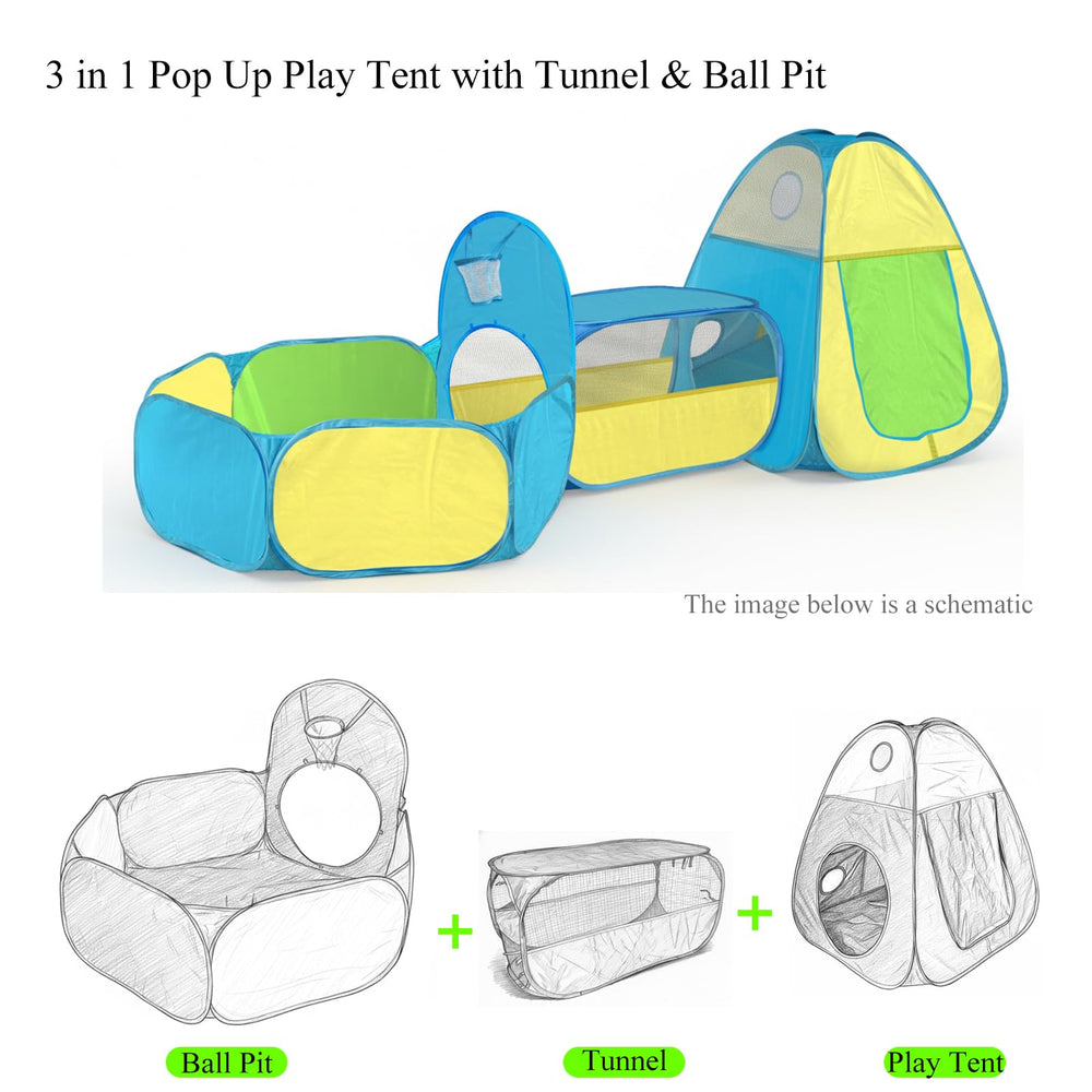 Eclathex tunnel crawling tube for safe active exploration