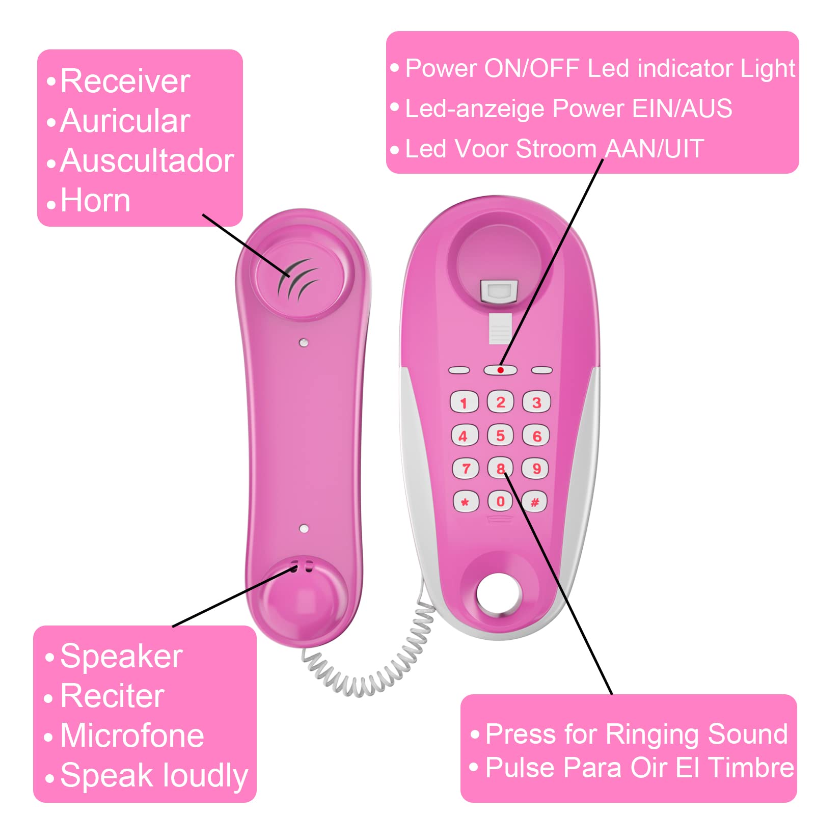 ECLENYES ergonomic kids phone designed for easy grip and active use.