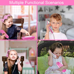 ECLENYES realistic ring tone elevates pretend conversations during playtime.