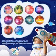 Ecoofor bright space designs are easy for kids to spot and share.