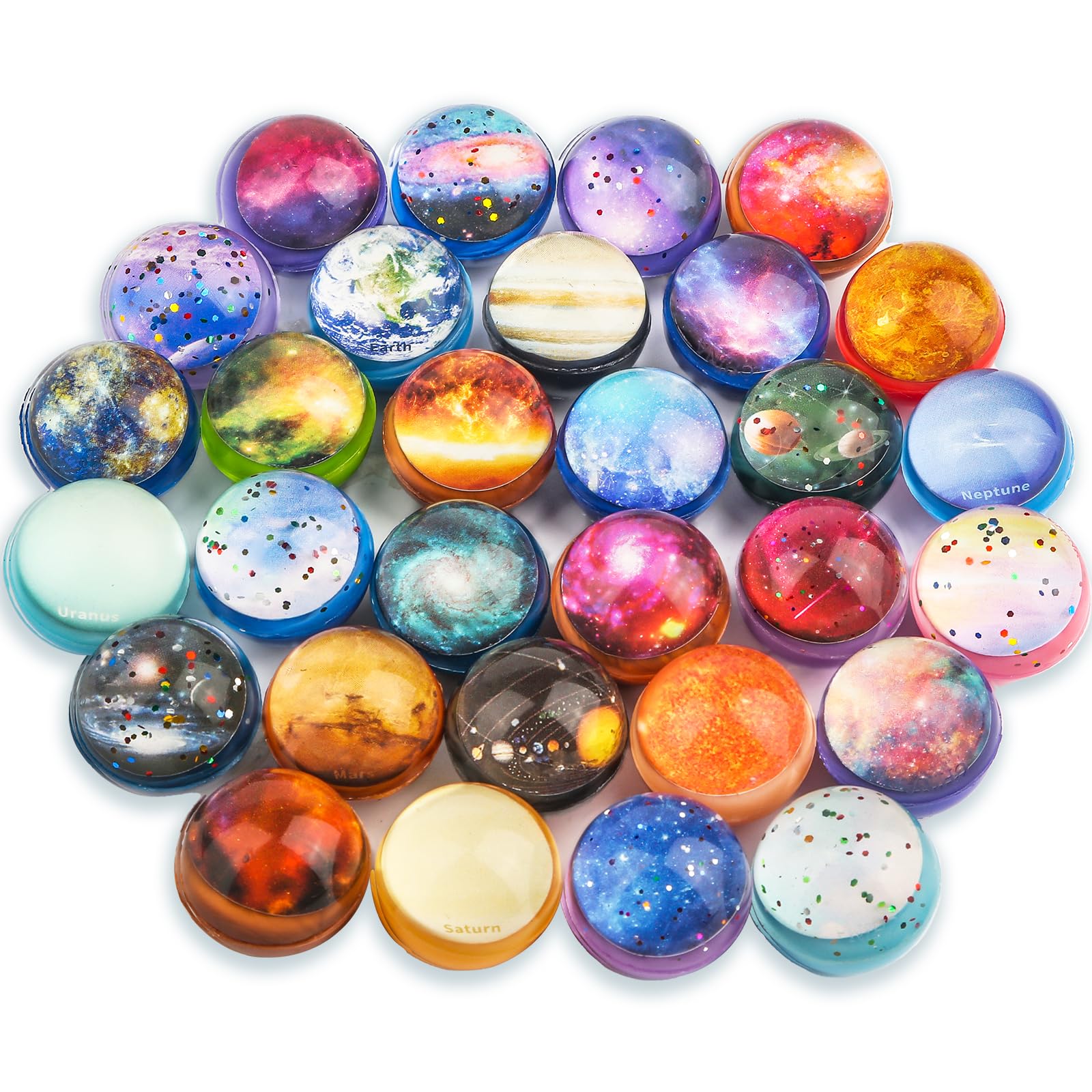 Ecoofor space toy balls double as curious cat toys for playful pets.