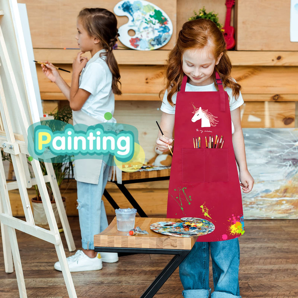 Ecoofor kids apron designed for crafts, baking, and family cooking sessions