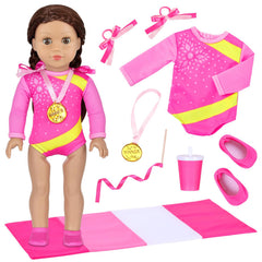 Ecore Fun 18 inch set helps create varied gymnastics scenes at home.