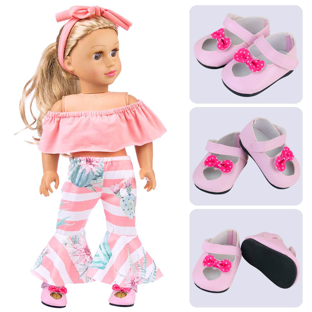 Ecore Fun 18-inch doll accessories box for tidy shoe and sock storage.