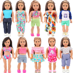 Ecore Fun 18-inch doll dress outfit for imaginative play and dress-up fun