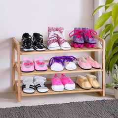 Ecore Fun 18-inch doll socks in soft fabric for comfortable, colorful outfits.
