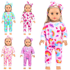Ecore Fun floral jumpsuit and headband easy outfit changes for girls.
