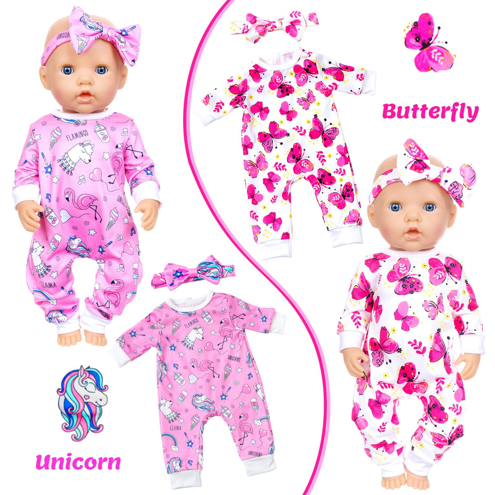 Ecore Fun soft fabric doll clothes feel gentle during dressing sessions.