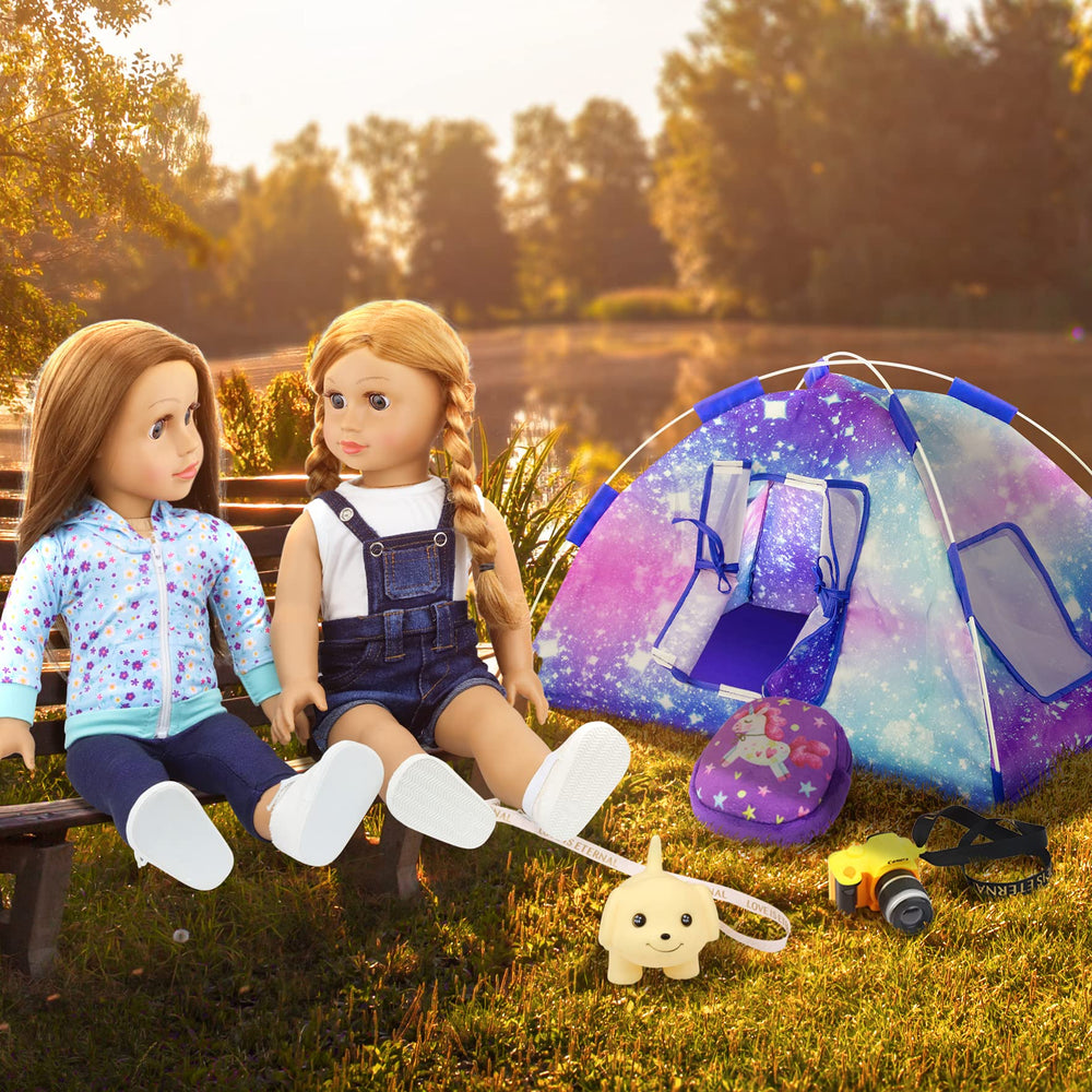 Ecore Fun doll backpack for organized pretend adventures