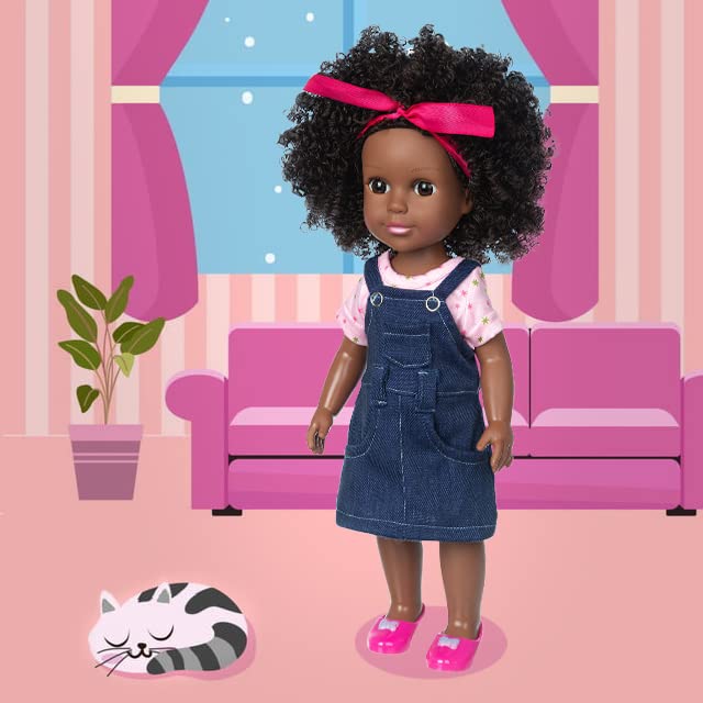Ecorefun doll glasses add a cute, lifelike detail.