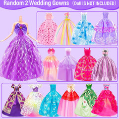 Ecore Fun swimsuits enable summer-themed pretend play for 11.5-inch dolls.