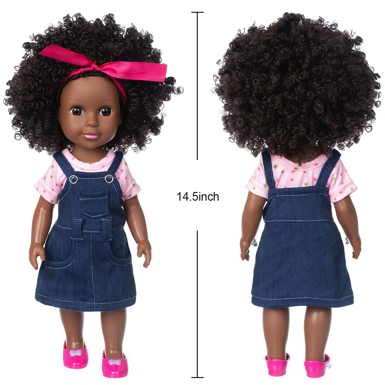 Ecorefun pink dress adds colorful styling for pretend adventures.
