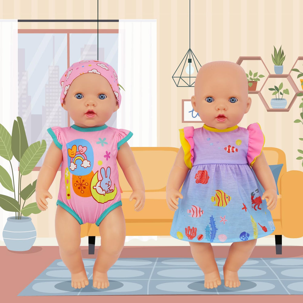 ECORELF matching headband adds cute detail for dolls.