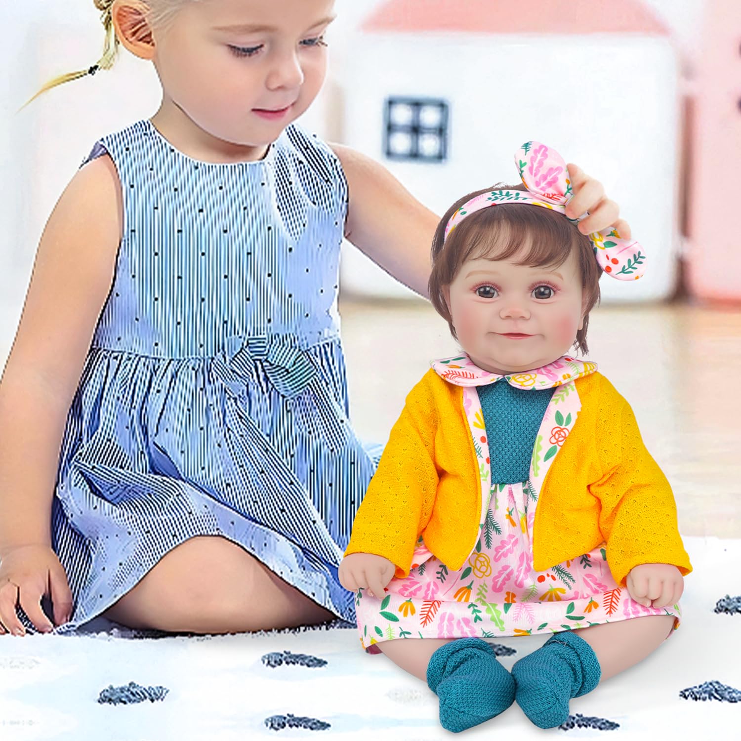 ECORELF soft material feels gentle on doll skin