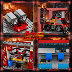 ecpoteny helicopter fire truck kit, ideal for hands on learning
