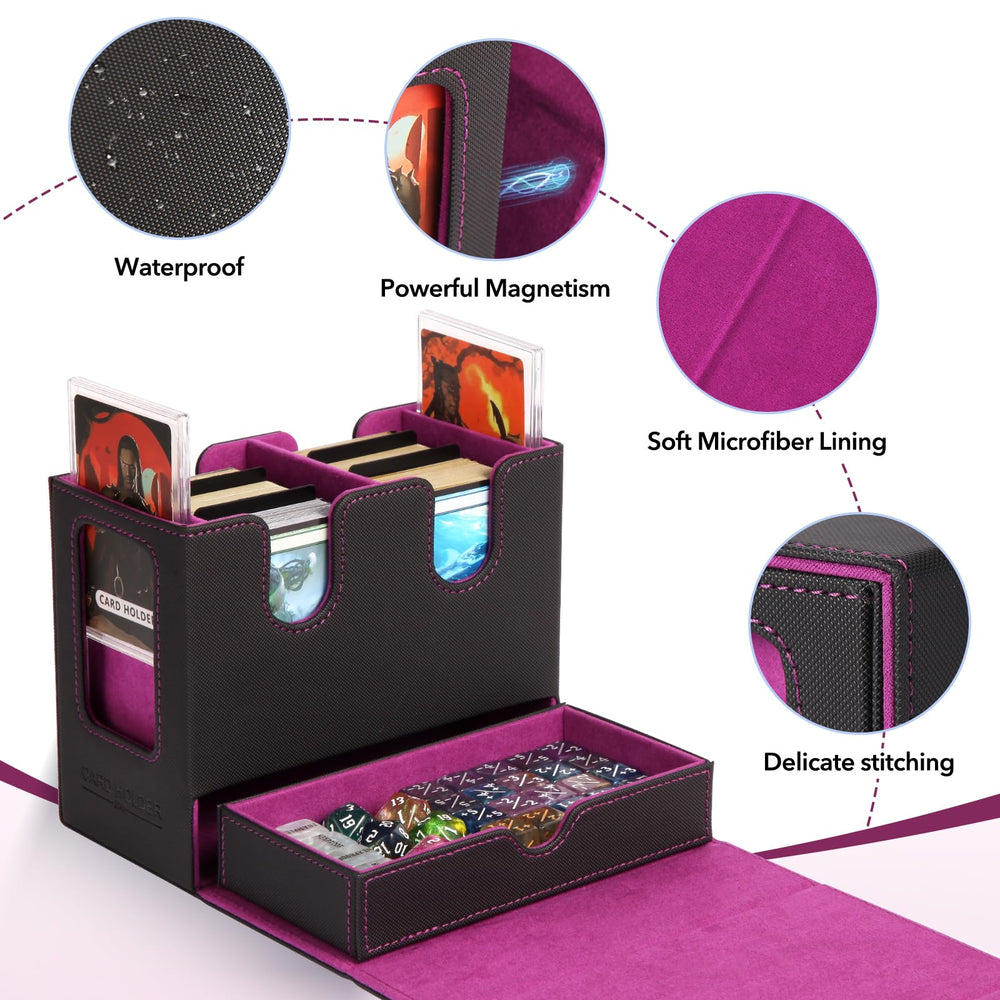 ECXHYDG portable deck box fits on-the-go gaming sessions.