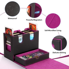 ECXHYDG portable deck box fits on-the-go gaming sessions.