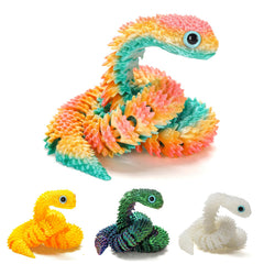 EDGRYJK gift-ready 3D snake for creative gifting