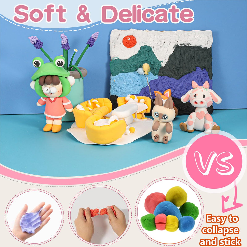Non-toxic EDIFON clay ensures safe kid play