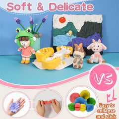 Non-toxic EDIFON clay ensures safe kid play
