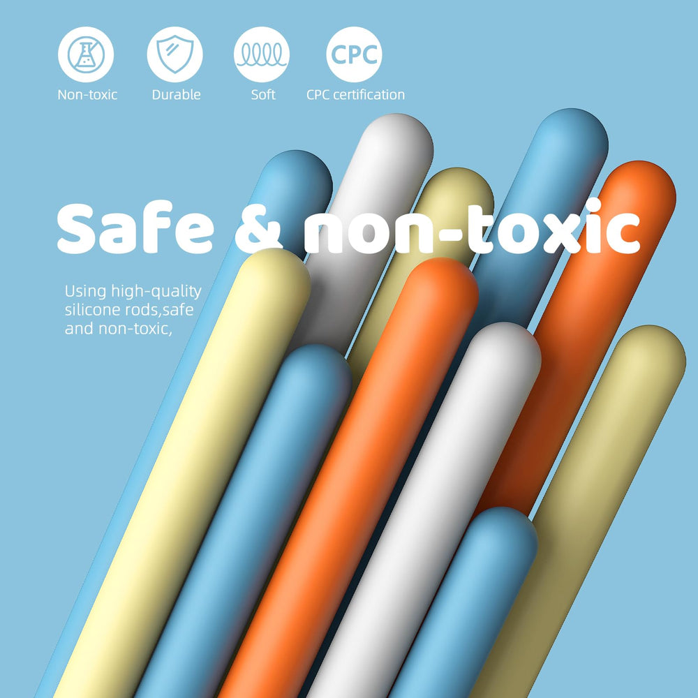 Ednzion CPC-certified non-toxic silicone ensures safe, worry-free play anywhere.