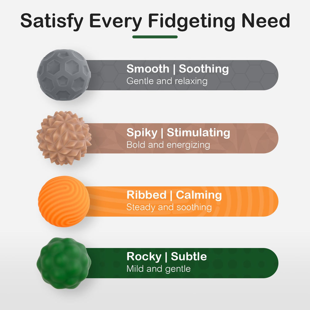 Ednzion four-pack offering sensory input and calm at work or study.