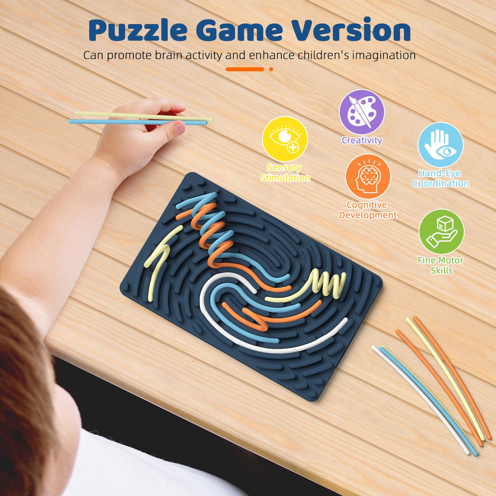 Ednzion Silicone board delivers silent, screen-free entertainment in busy spaces.