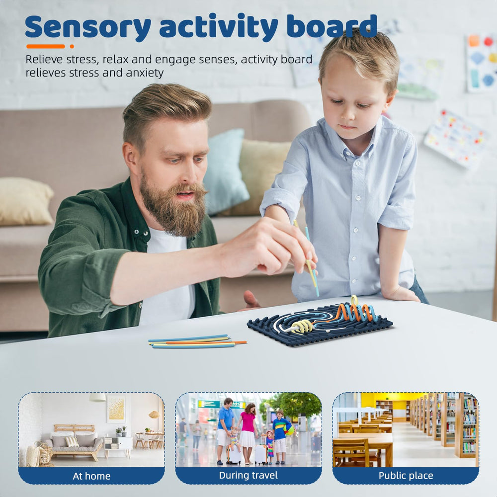 Ednzion Travel bag keeps the sensory toy organized during travel.