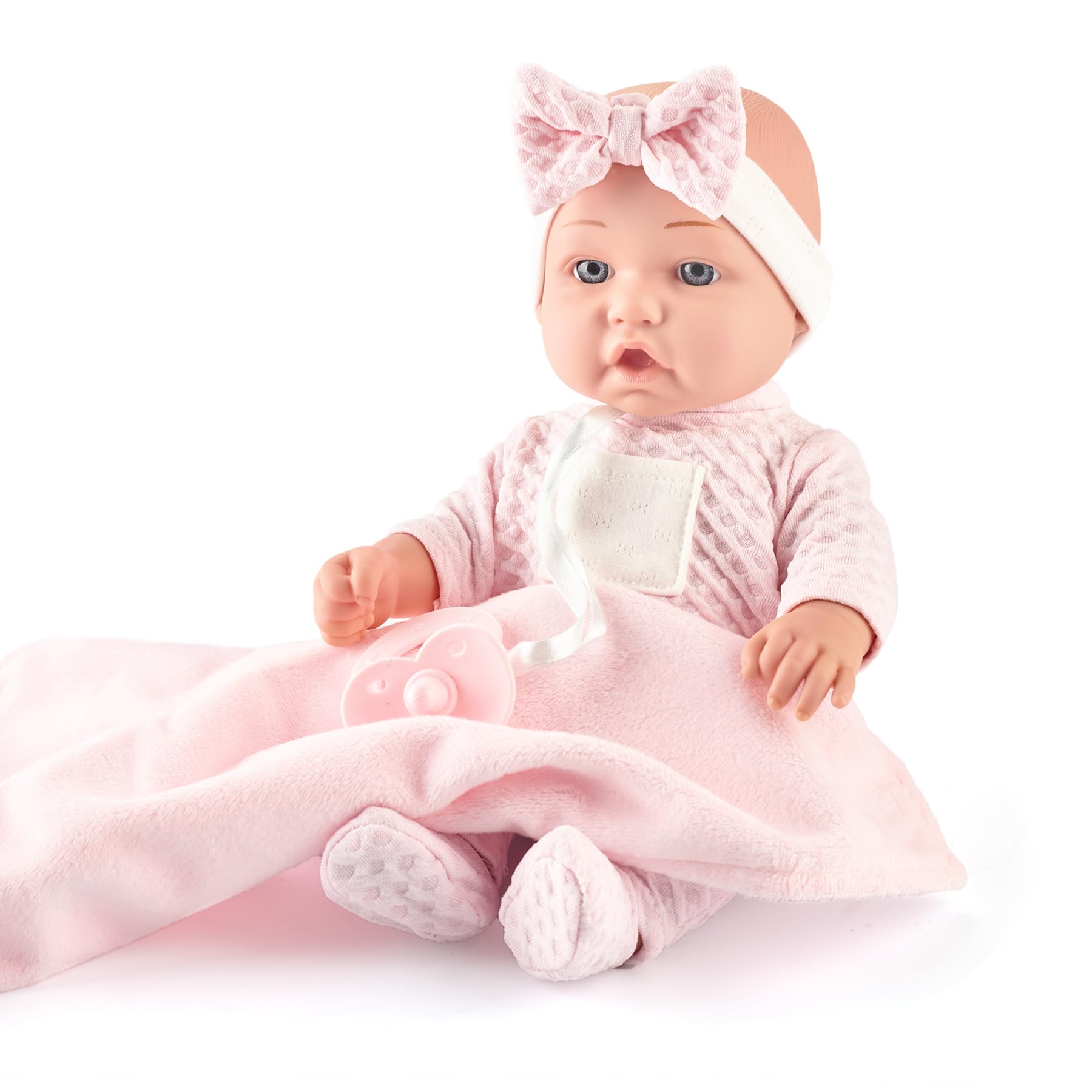 eDollable 12-inch realistic baby doll ideal for nurturing playtime