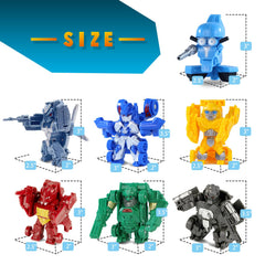 EDPOFUL gift-ready packaging showcasing 2-in-1 robot and car play