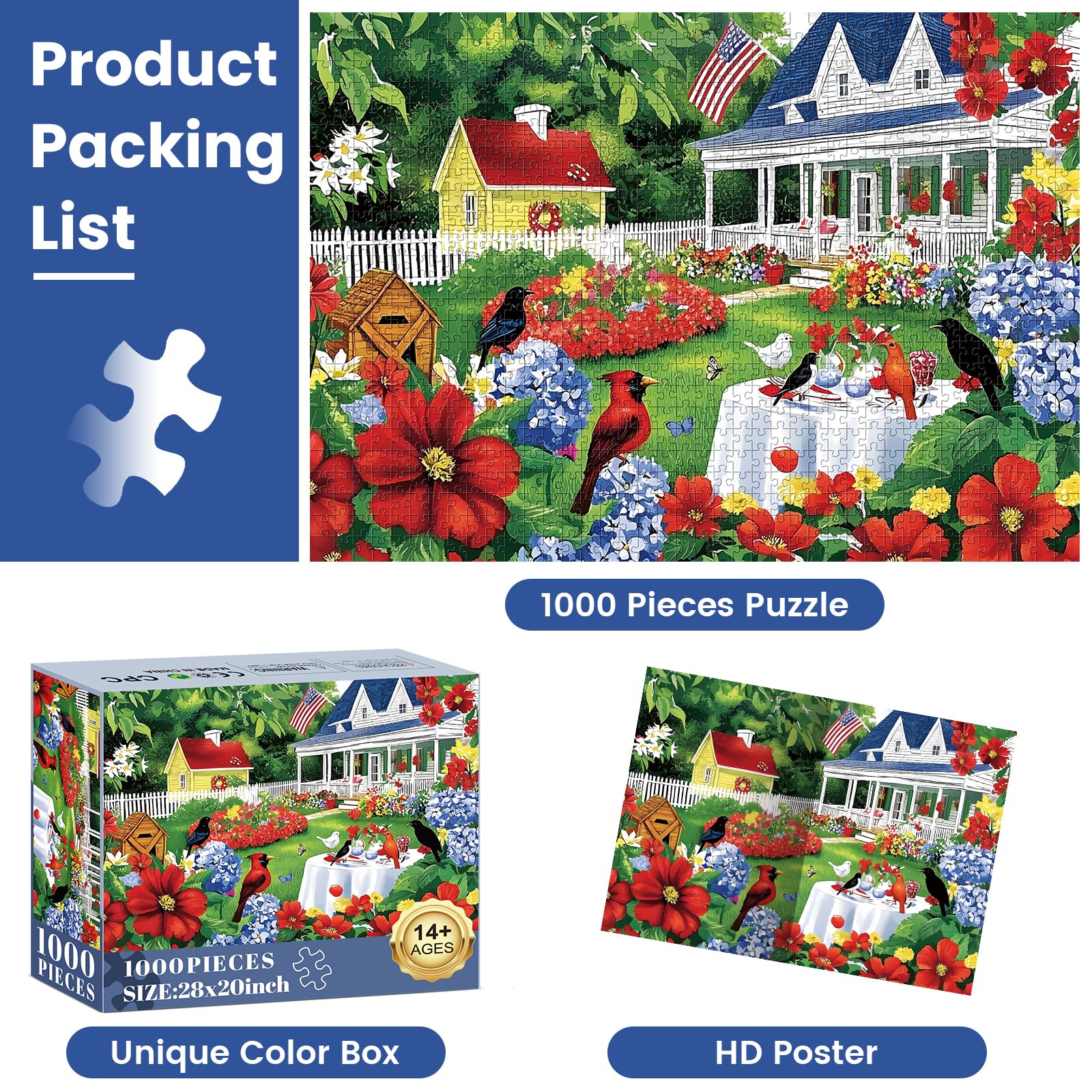 Edsjegn premium ink colors deliver vivid garden hues with minimal glare