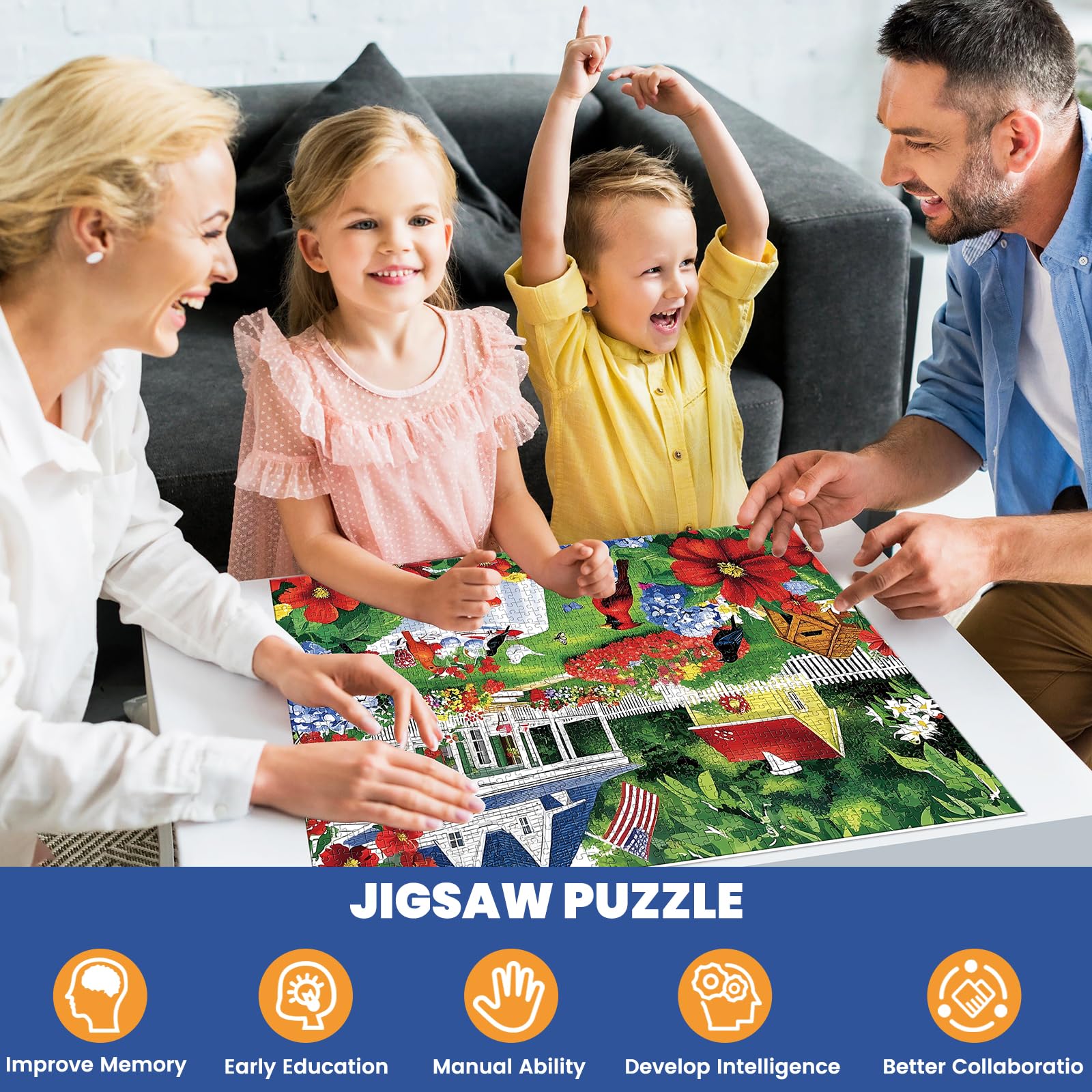 Edsjegn seamless fit puzzle pieces ensure smooth, satisfying building experience