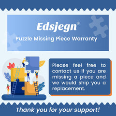 Edsjegn succulent puzzle finished size 20.5x15 inches fits standard spaces
